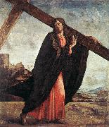 VIVARINI, family of painters Christ Carrying the Cross er Norge oil painting reproduction